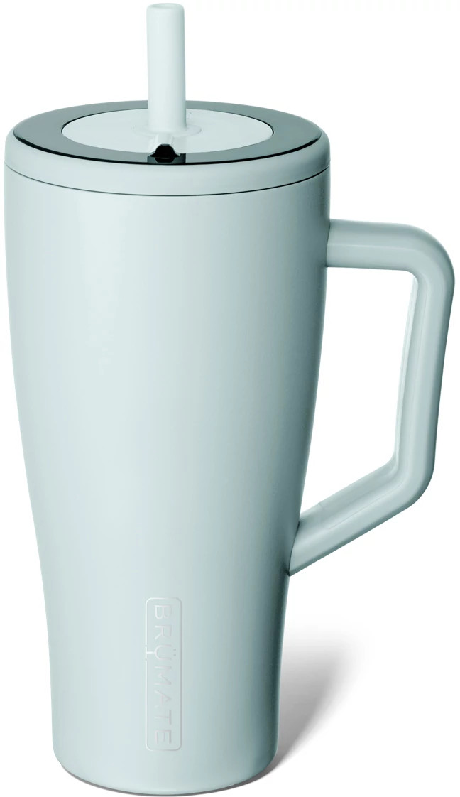 Brumate Era 30oz Straw Tumbler shown in Blue Agave (Blue)