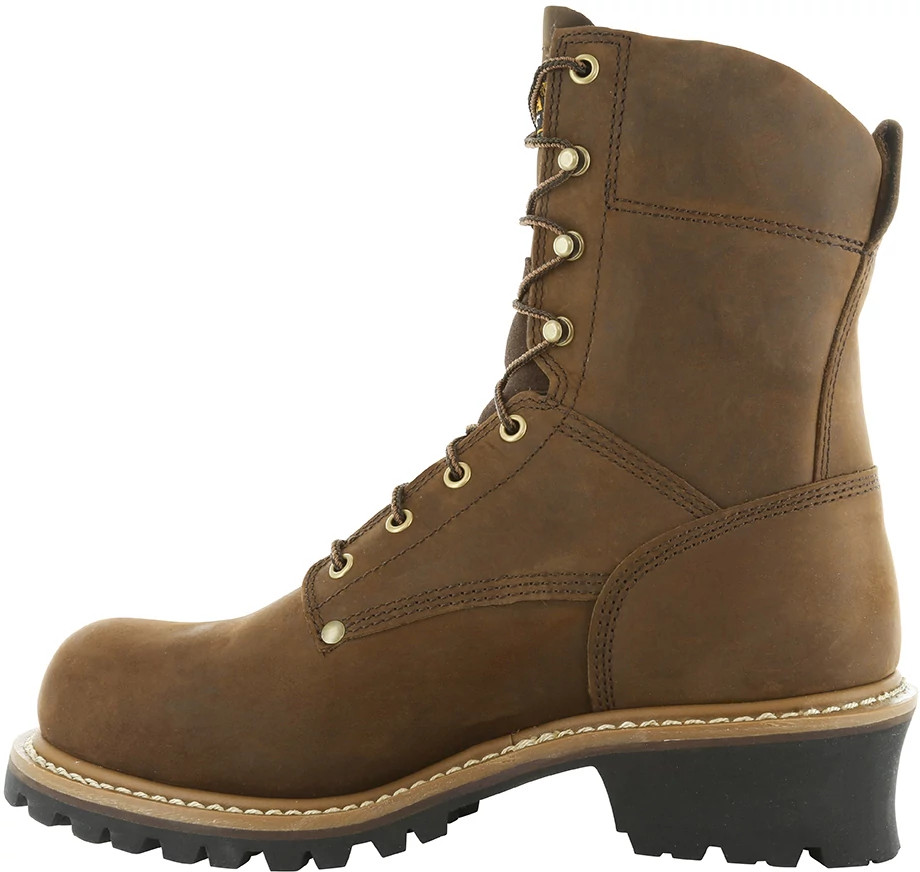 Men's Carolina 8 Inch Waterproof Eh Logger | Super Shoes