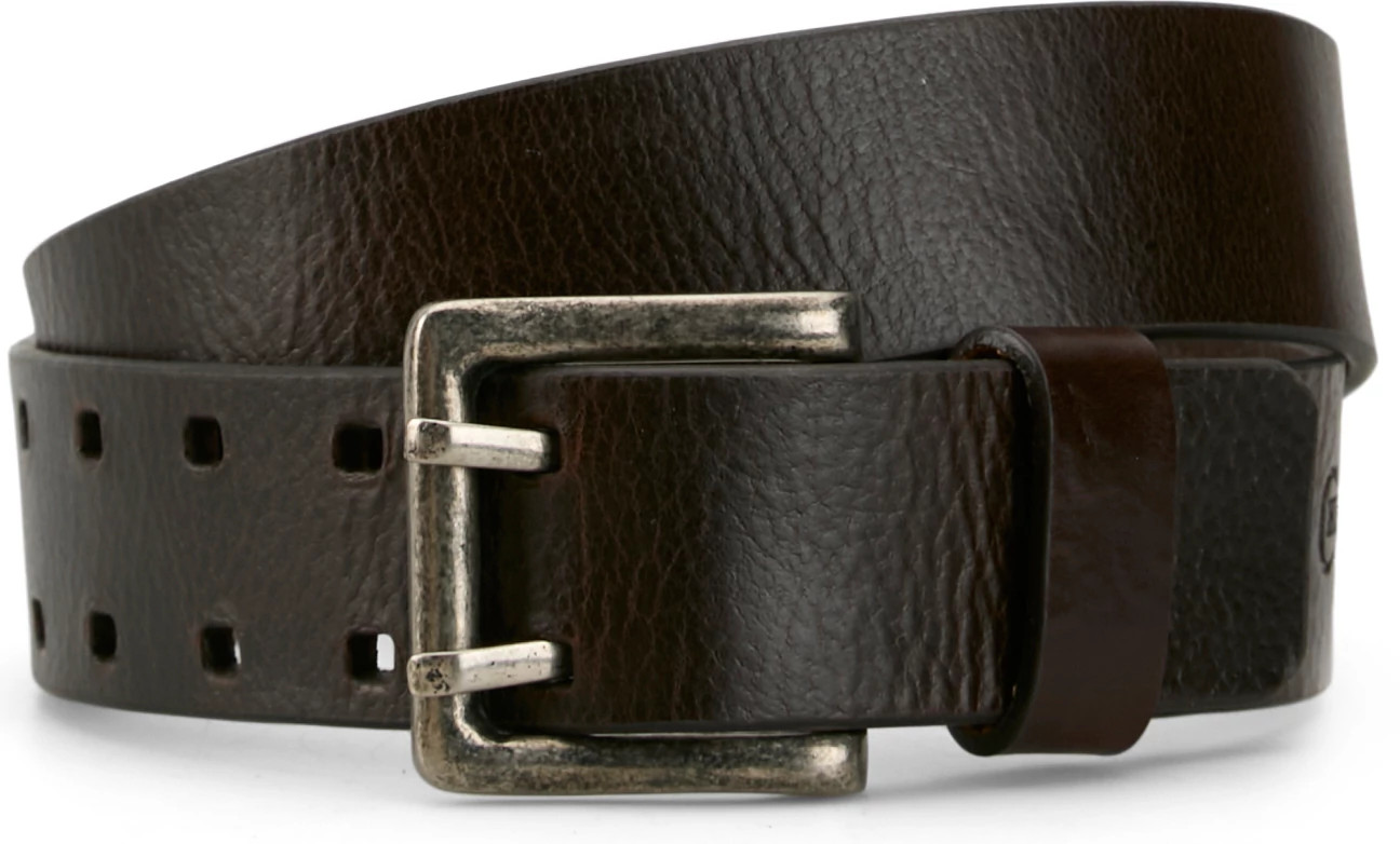 Braid Men's Belt se muestra en la Briar (Caf&eacute;)