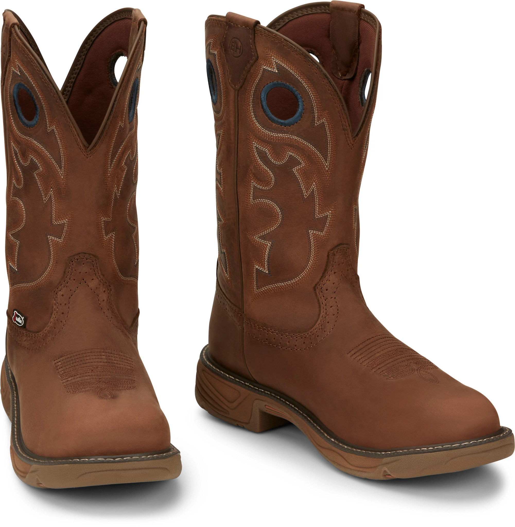 Justin work 2025 boots waterproof