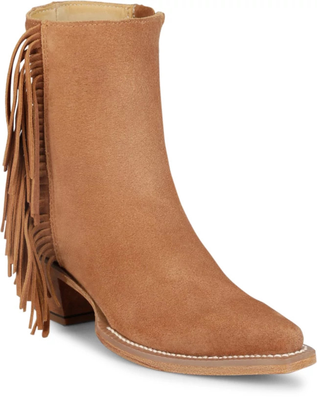 Bev 7" Bootie shown in Brown (Brown)