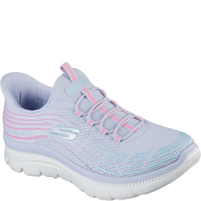 Women's Skechers Slip-Ins Summits Plus Bright Wave Super Shoes