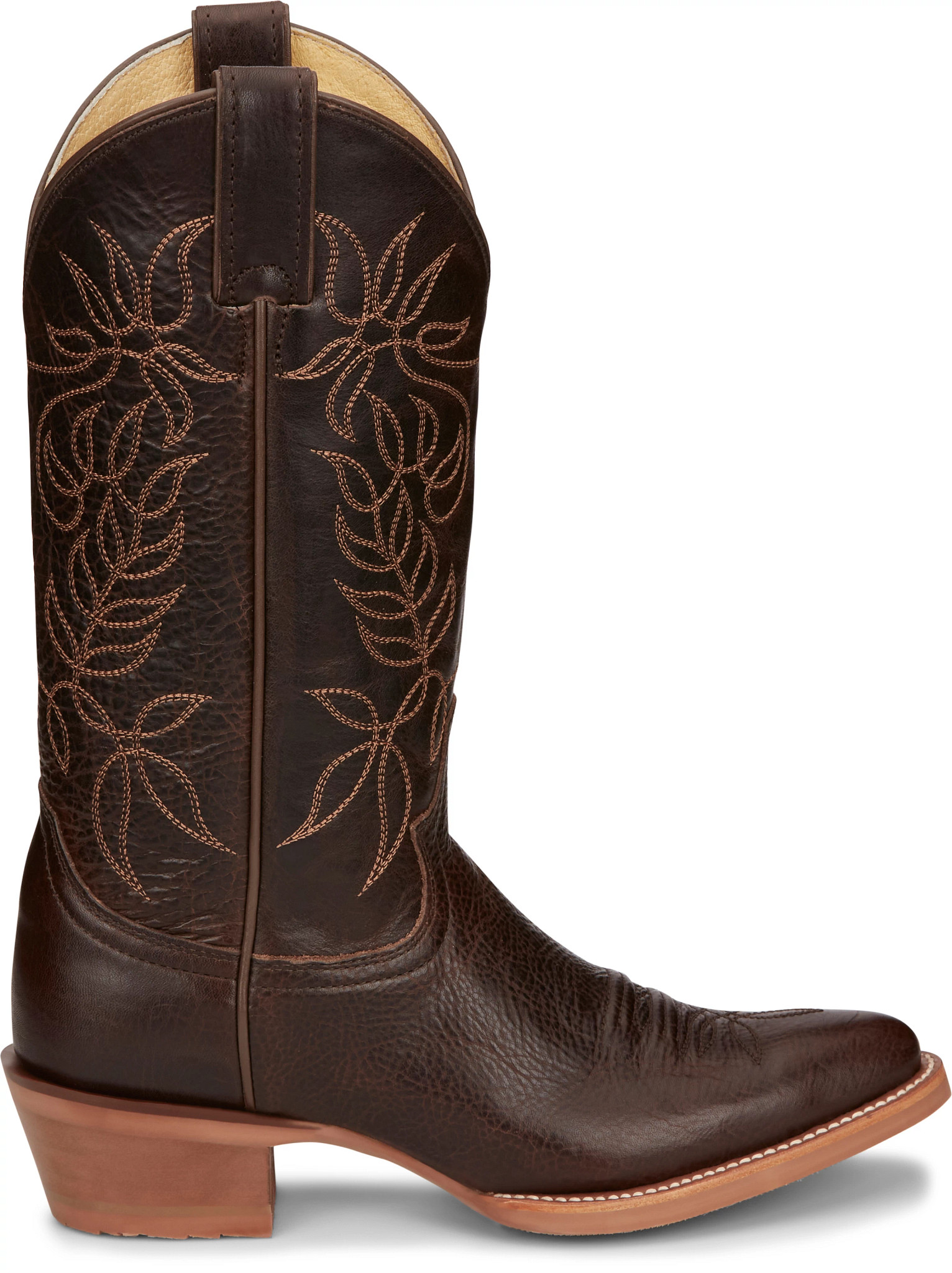 Justin Oil Resistant Western outlet Stitch Cowboy Boots Leather read