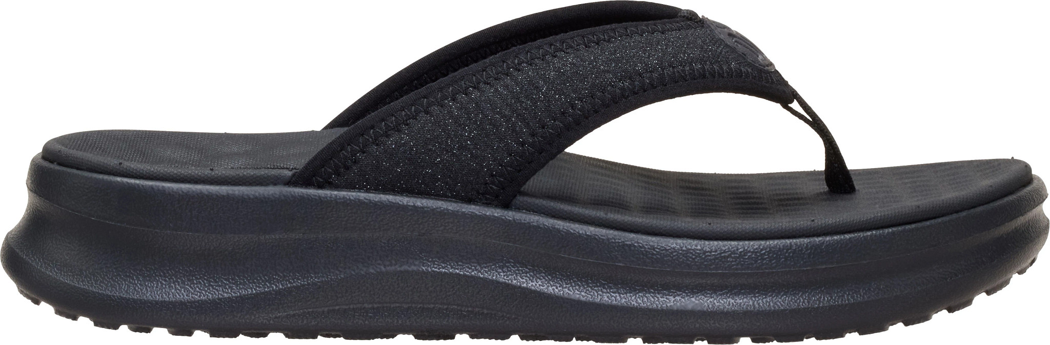 Women's Hey Dude Tide shown in Black/Metallic (Black)