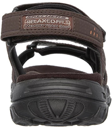 skechers sandals memory foam mens