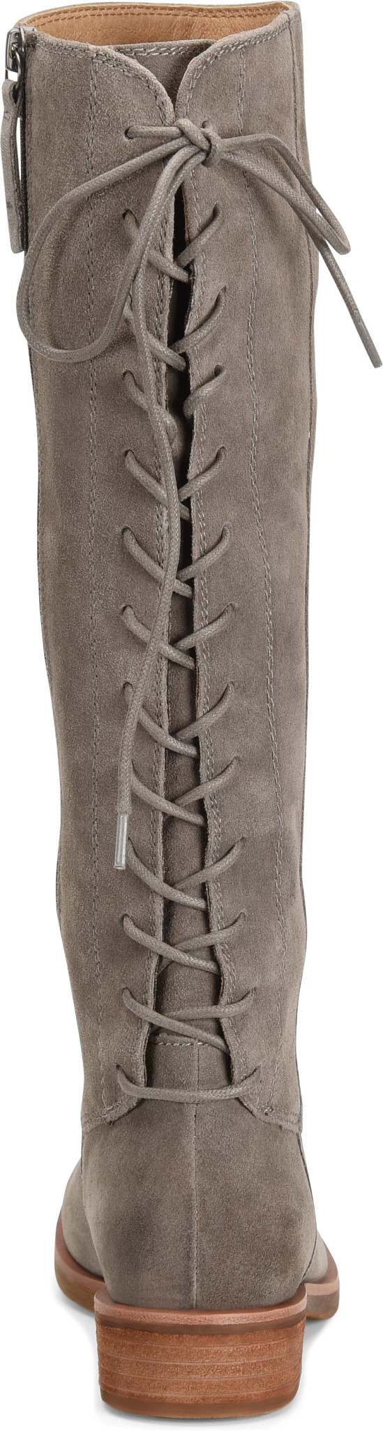 Hotsell NWT Sofft sharnell water resistant suede western knee high boots smoke grey