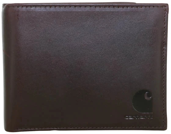 Men's Carhartt Oil Tan Passcase Wallet shown in Brown (Brown)