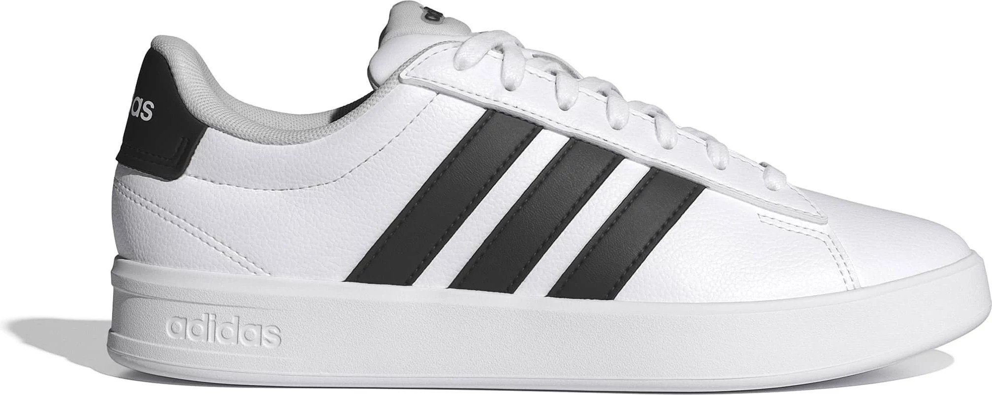 Women's Adidas Cloudfoam Grand Court 3.0 shown in White (White)