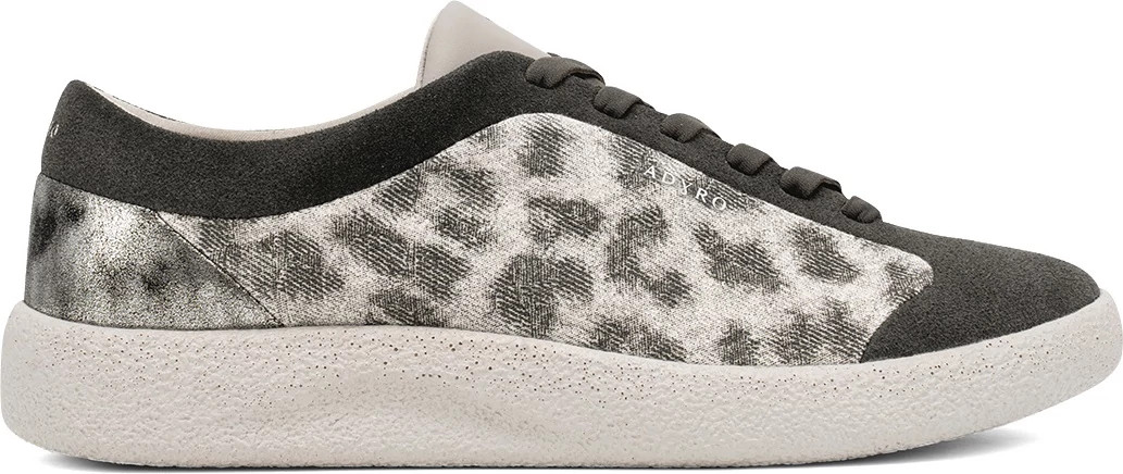 Women's Adyro Lela Lifestyle Sneaker shown in Cheetah Black (Black)