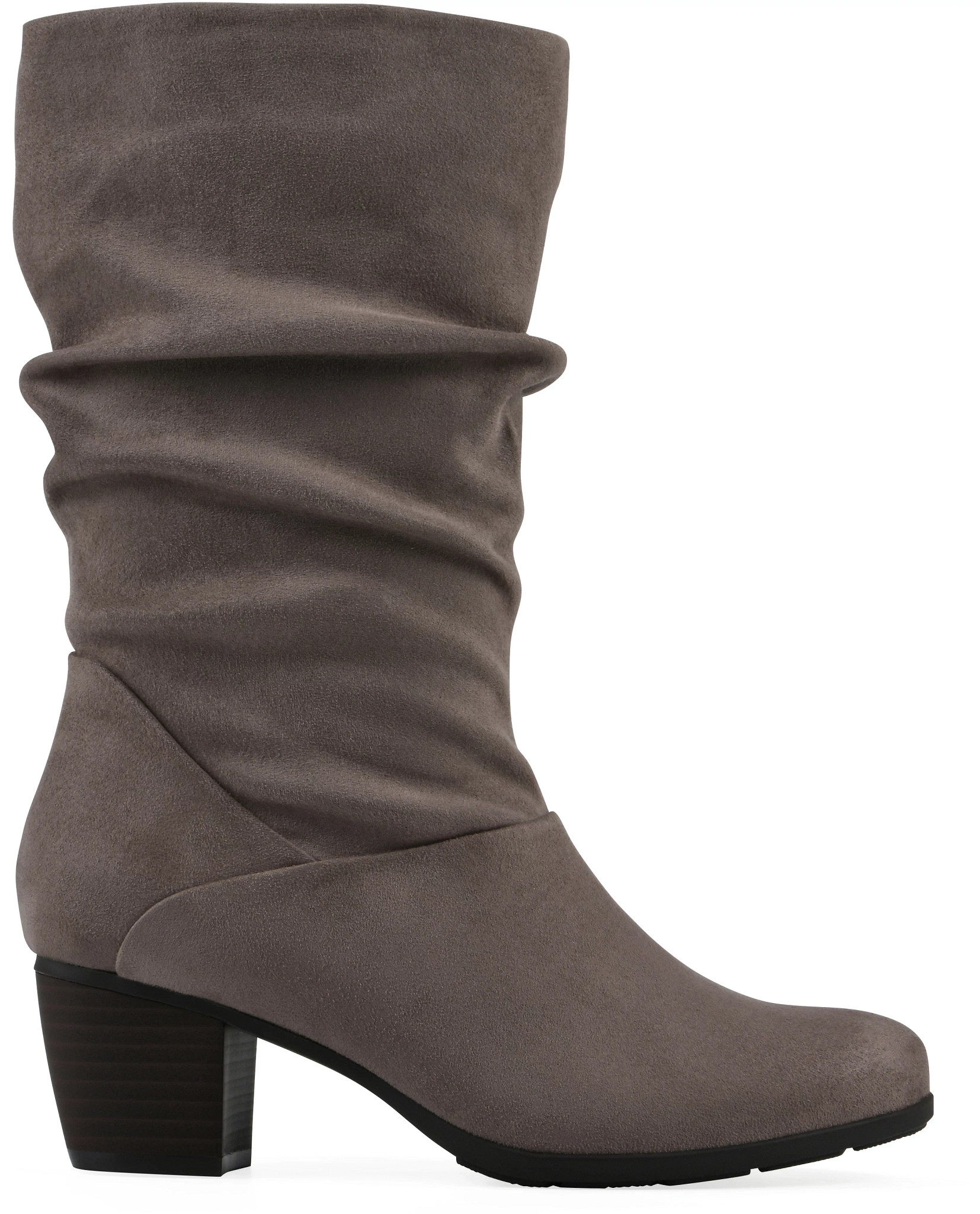Women's Cliffs By White Mountain Angelie shown in Stone (Grey)