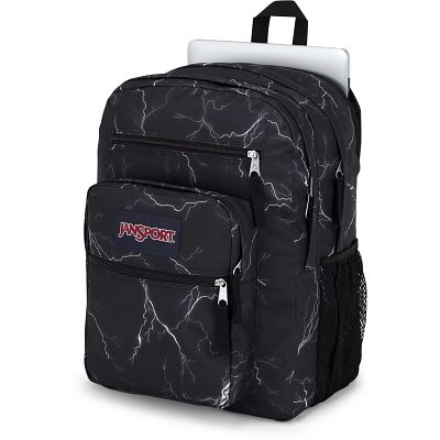 black big student jansport backpack JANSPORT Backpack has 2 roomy main compartments NC State Wolfpack Jansport Black
