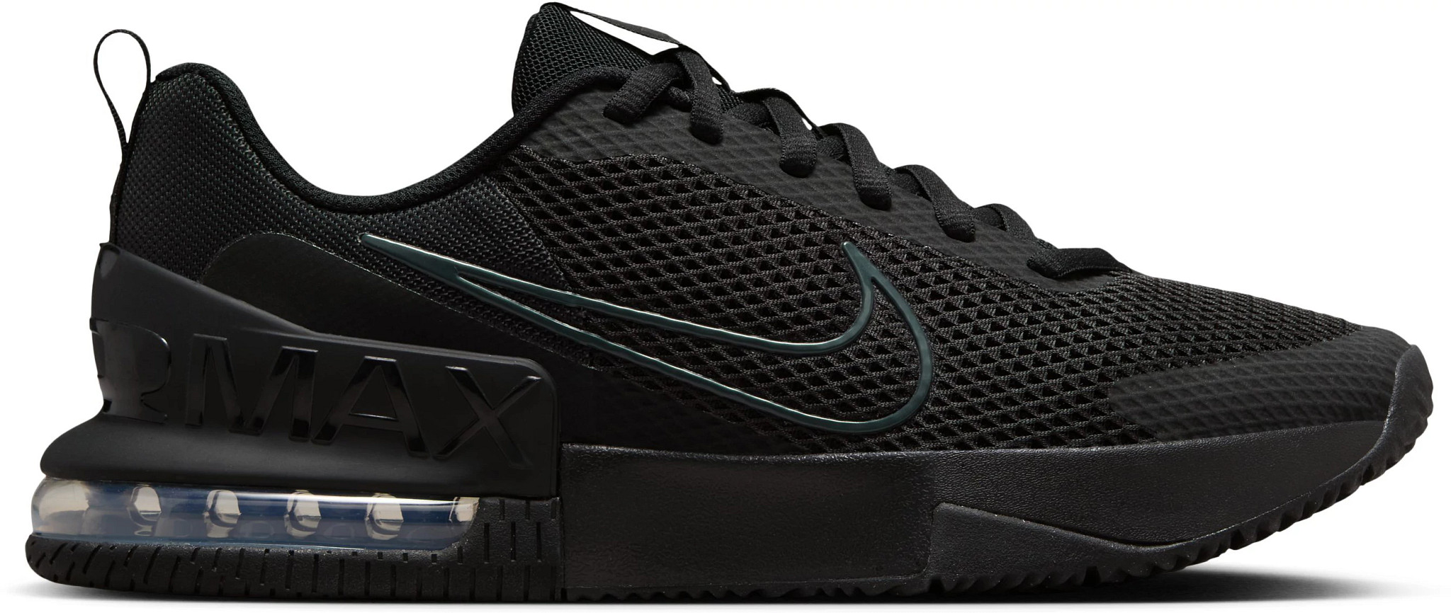 Men's Nike Alpha Max 6 Trainer shown in Black (Black)
