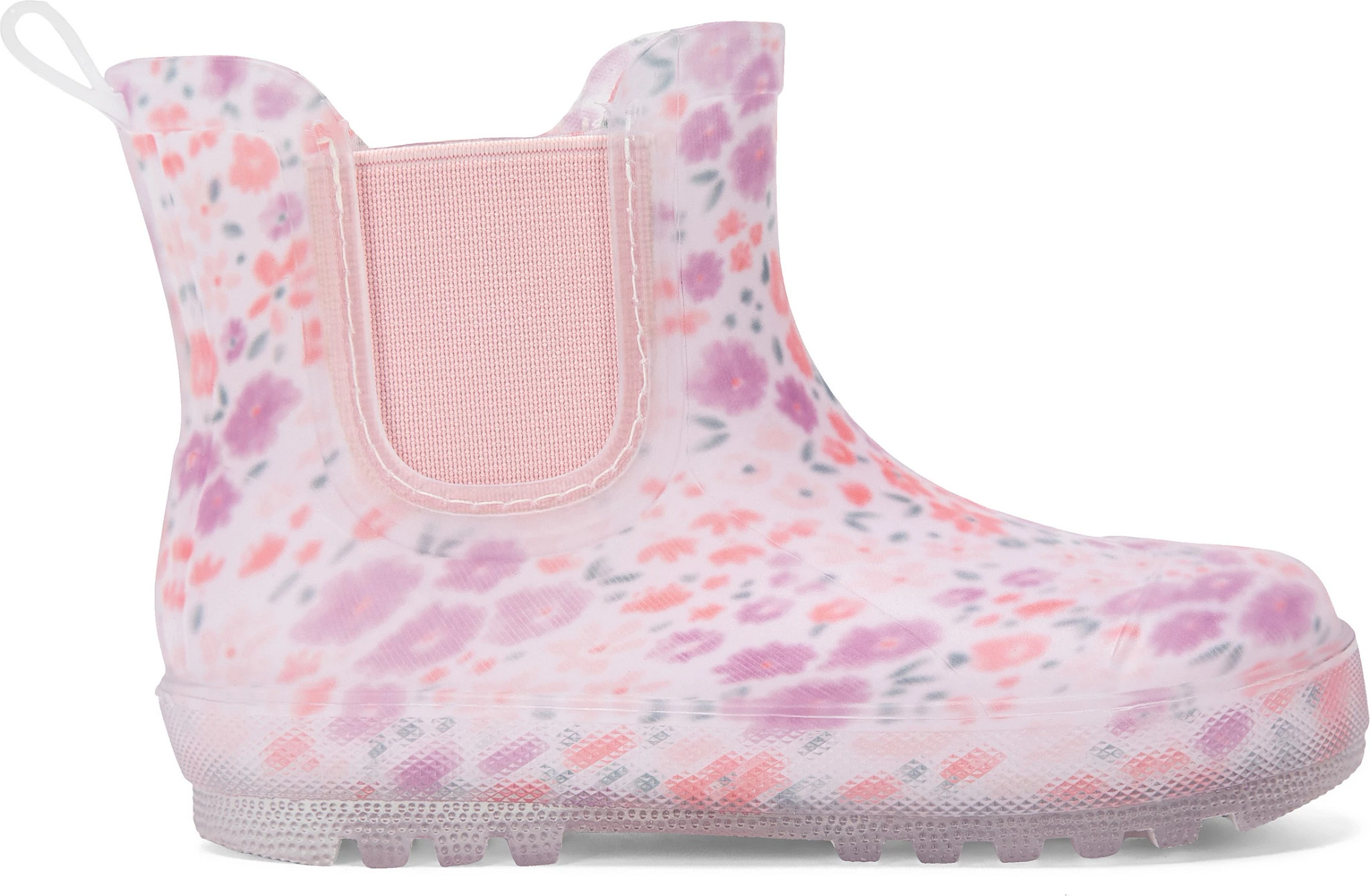 Toddler Girl's Carters Shortie Rain Boot shown in Pink/Multi (Pink)