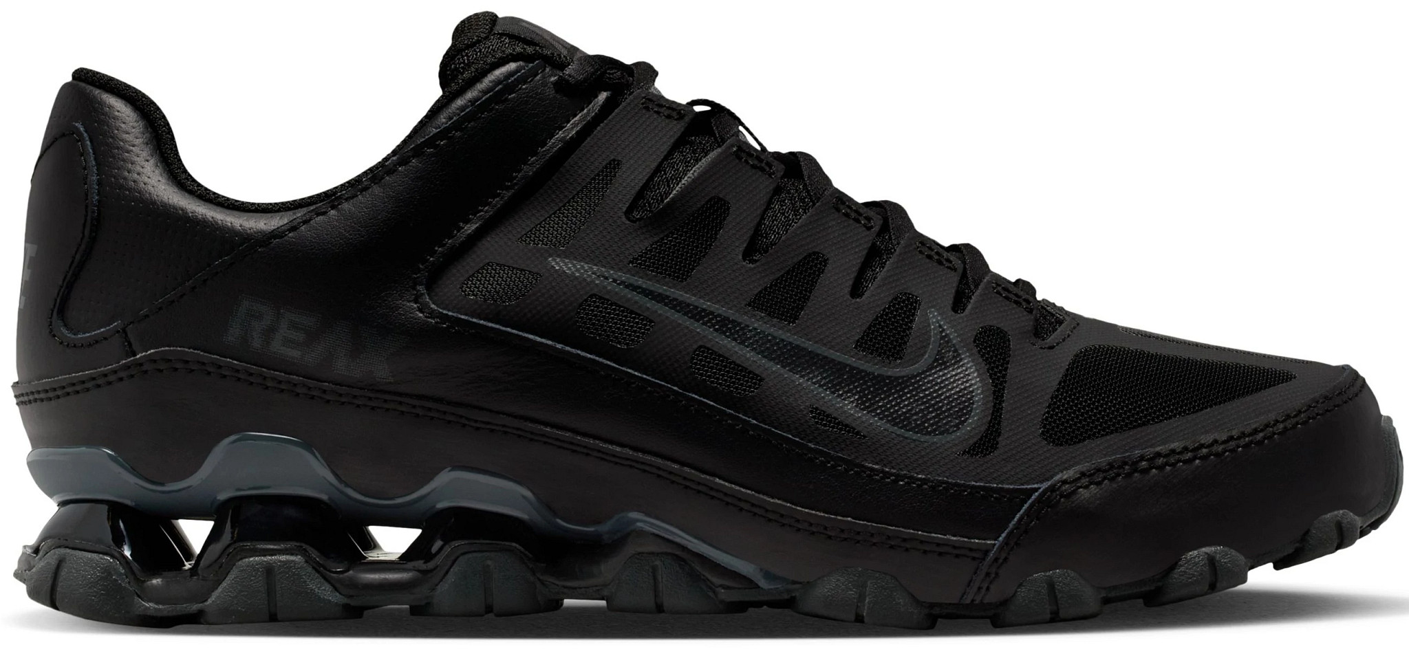 Women's Nike Reax 8 Trainer shown in Black (Black)