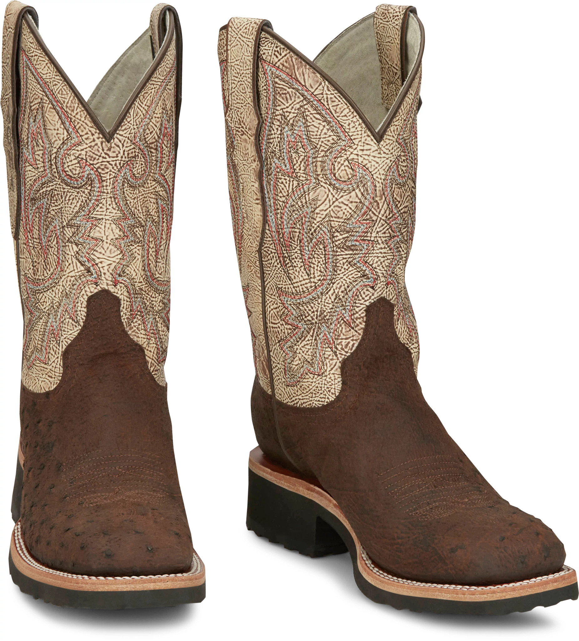 ＳＨＯ Peppy San Badger - Smooth Ostrich | Justin Boots
