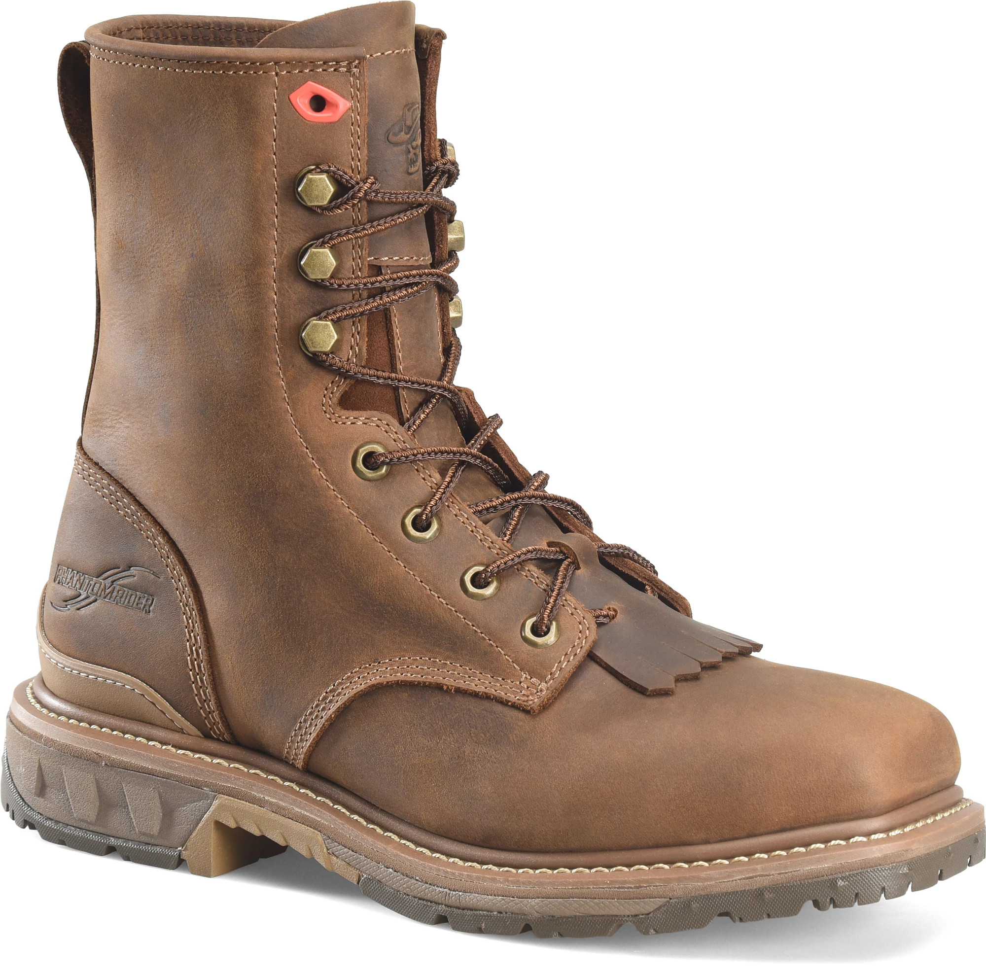 Lace up steel toe work boots online