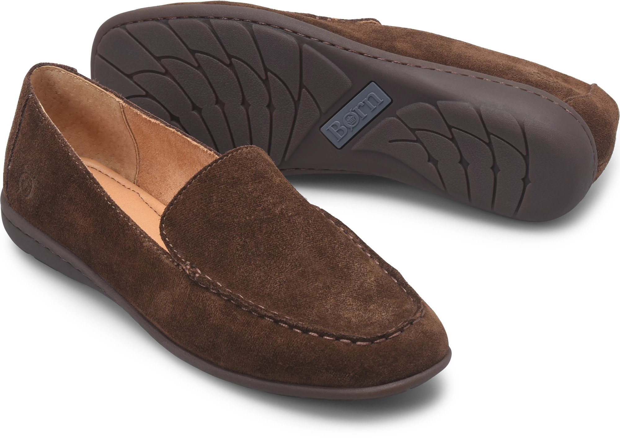Fawn shown in Chocolate Suede (Brown)