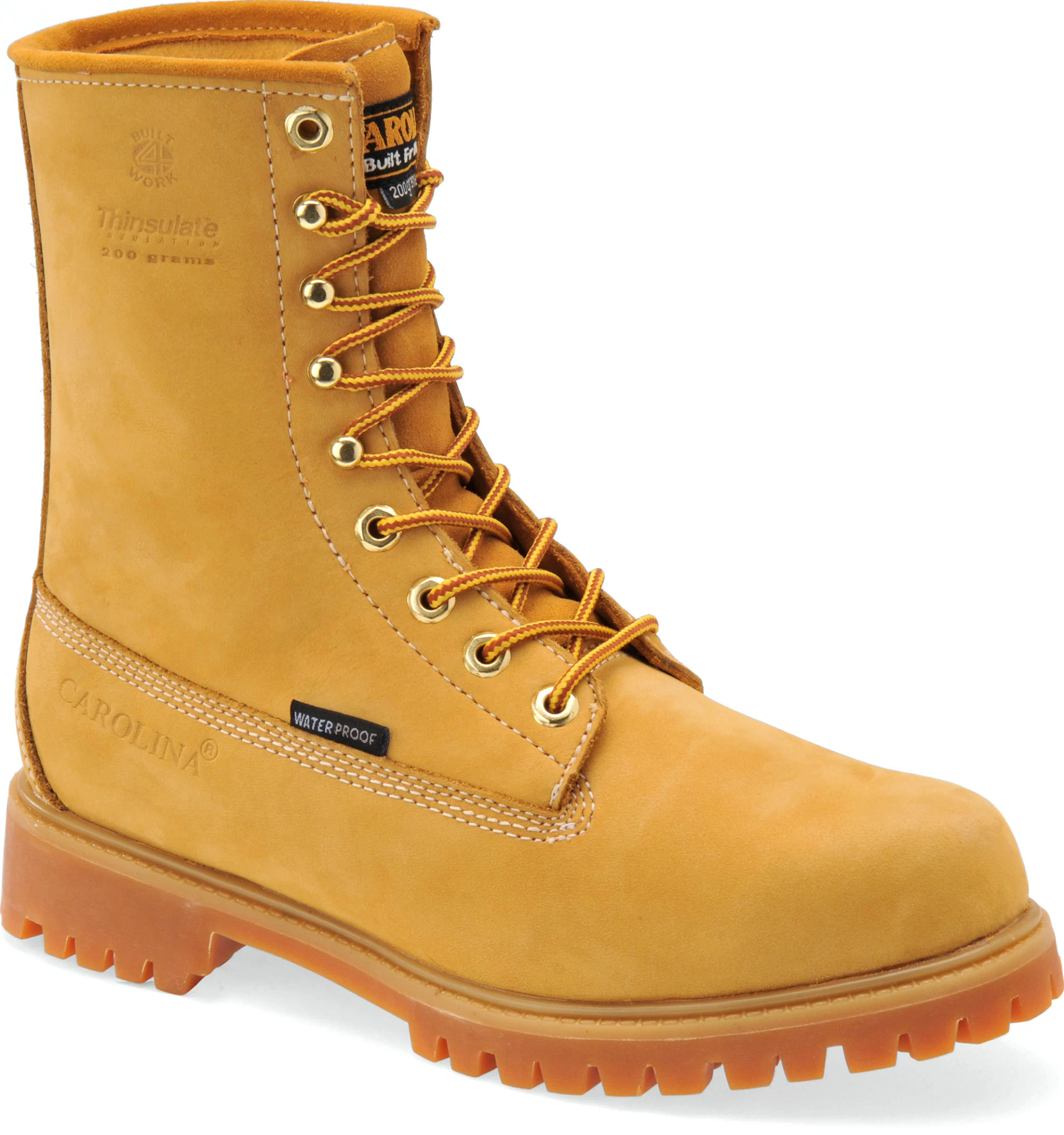 Journeyman 8 Soft Toe Insulated Waterproof Work Boot Carolina Shoe