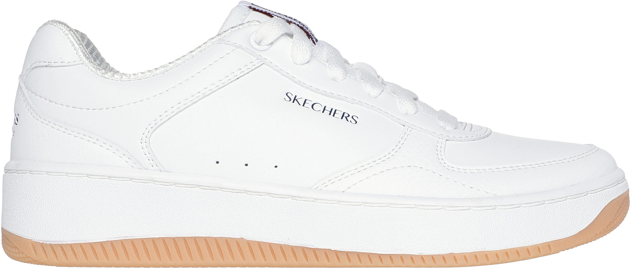 Women's Skechers Sport Court 2.0 Core Essential shown in White (White)
