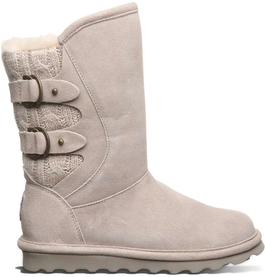 Women's Bearpaw Jenni Bearcoat shown in Mushroom (Grey)