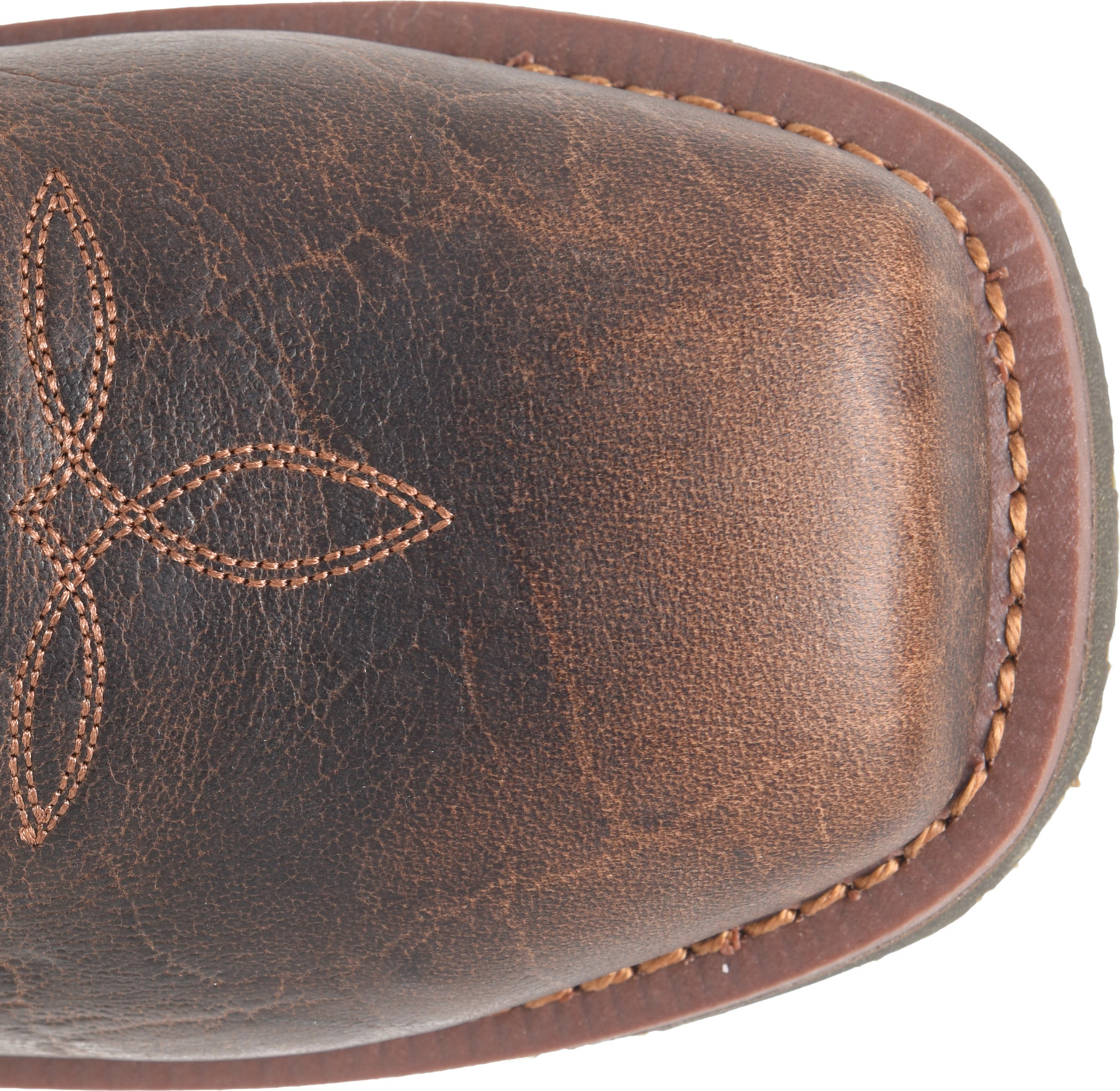 Outlook Comp Toe shown on model 