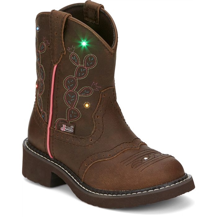 Work Boots Justin Cactus Boots SUPERINTENDENT GREEN