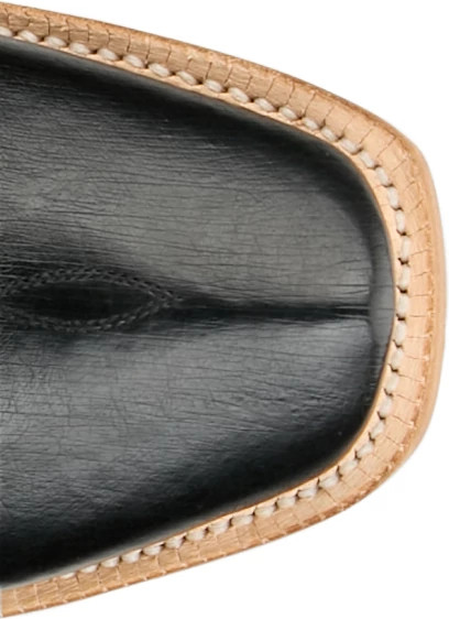 Provence 11" Smooth Ostrich shown on model 