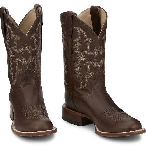 Wayne 11" Western Justin Boots1