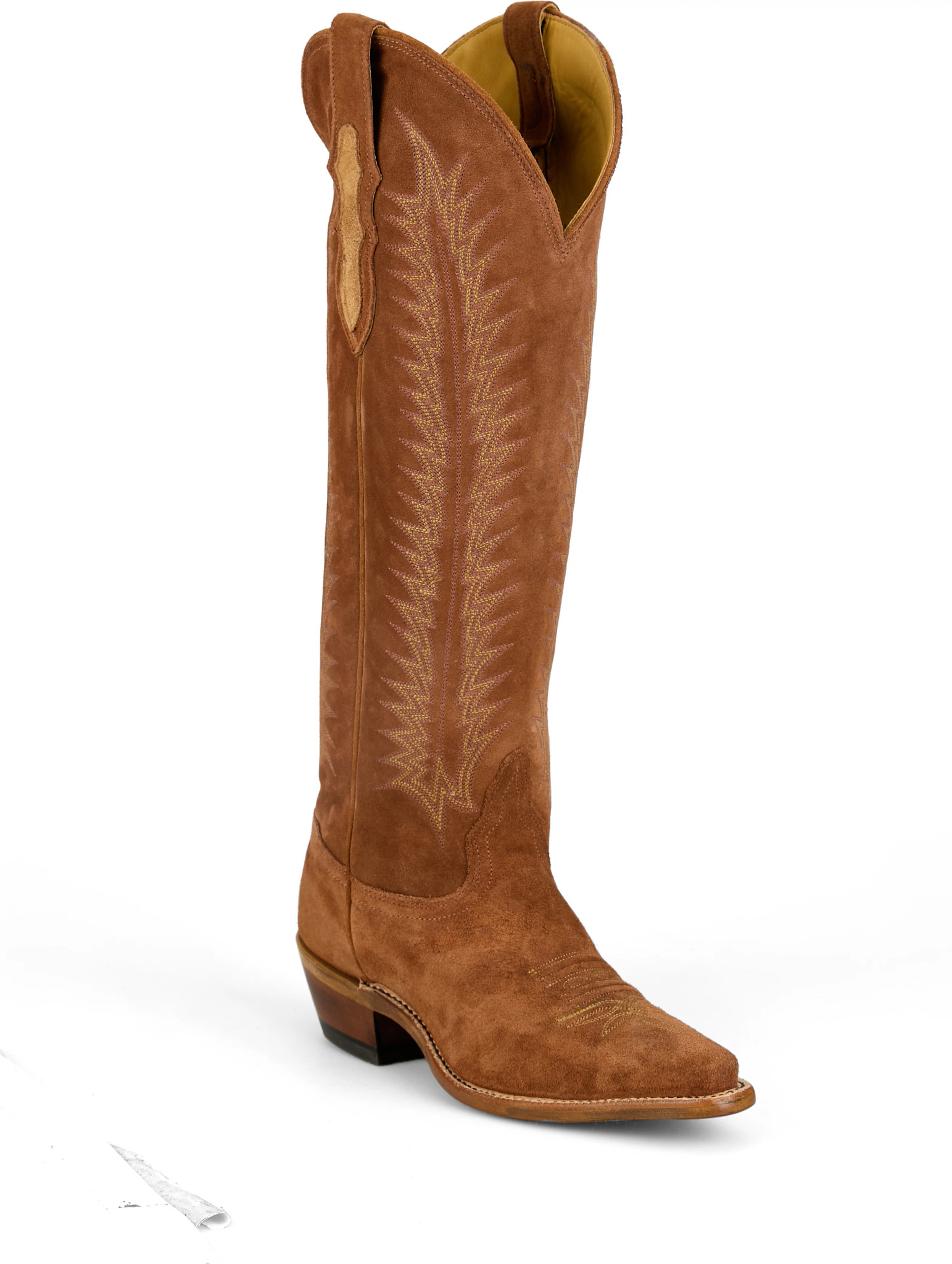 Maybelle 17" Suede shown in Toffee (Brown)