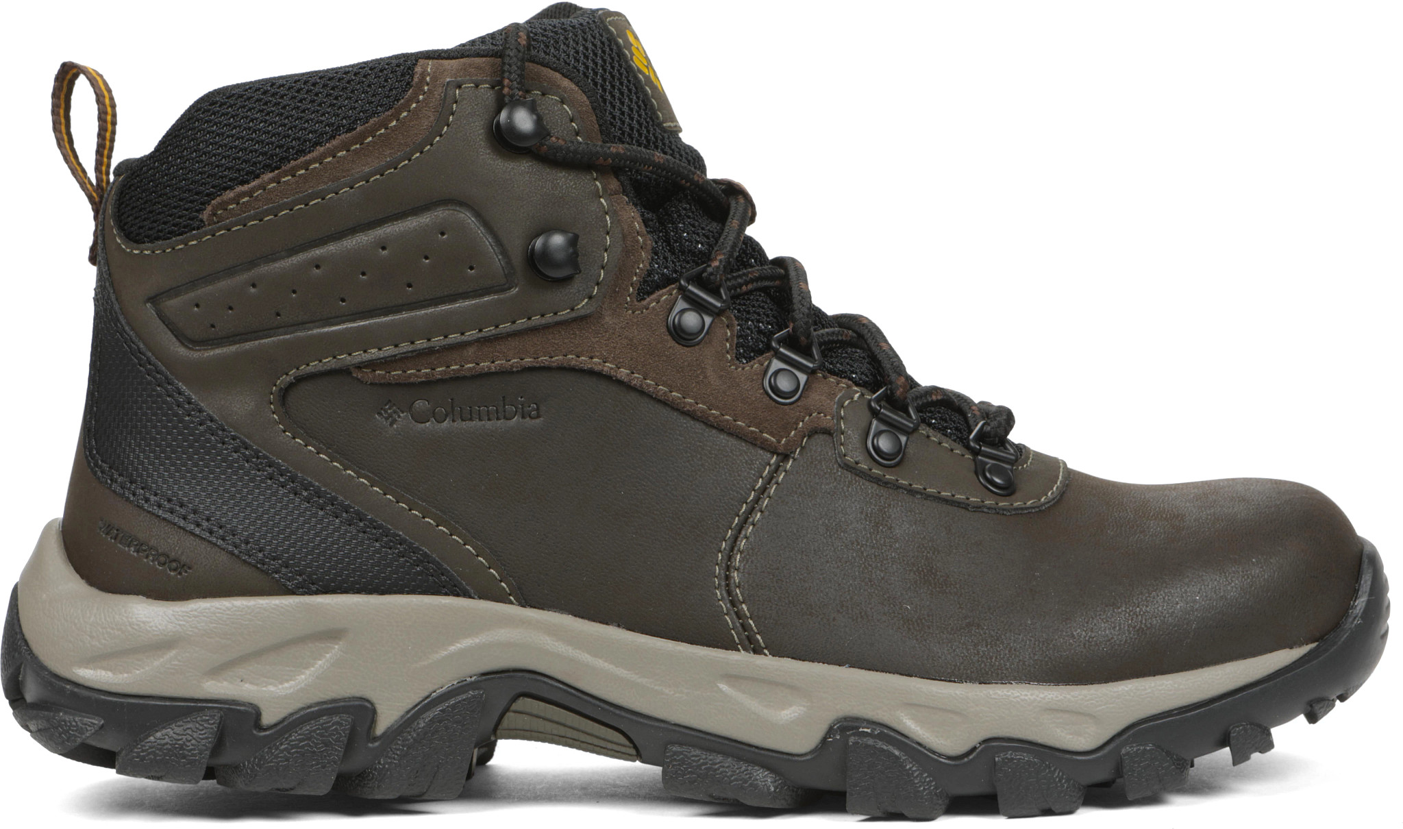 Men's Columbia Newton Ridge Plus Ii Mid Waterproof Hiker shown in Brown (Brown)