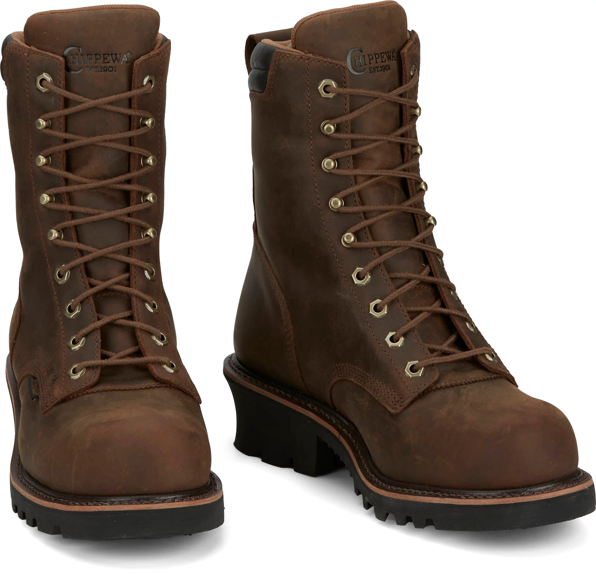 Chippewa logger boots near me on sale