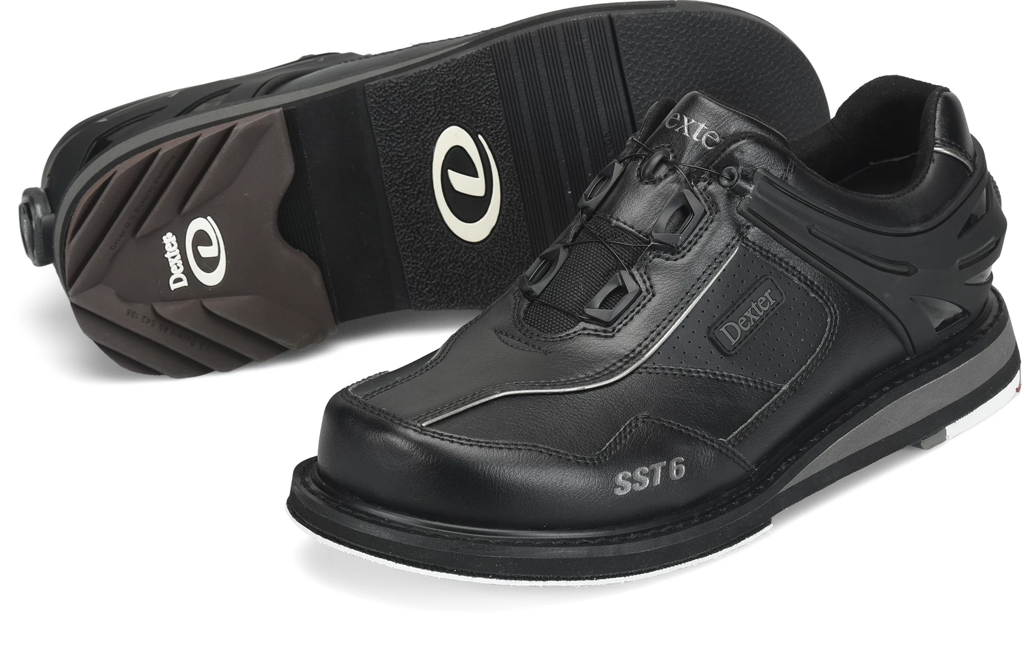 Sst 6 Hybrid Boa shown in Black/Gunmetal (Black)
