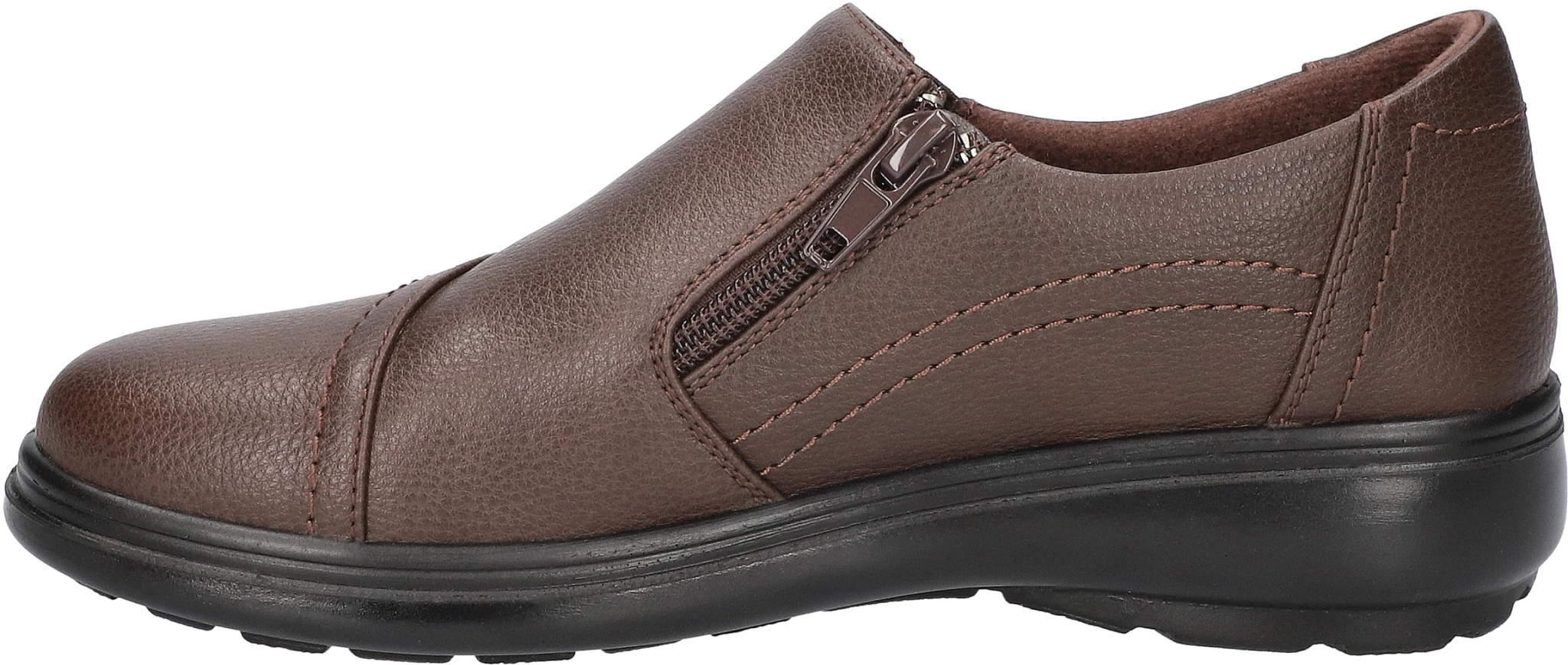 chinese dress ladies Freya - Walnut Calf / Brown Tweed | Womens Brogue main image 1