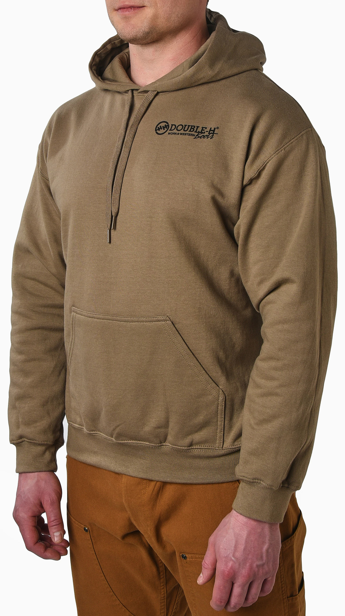 Step Into Legacy Pullover Hoodie shown in Brown (Tan)