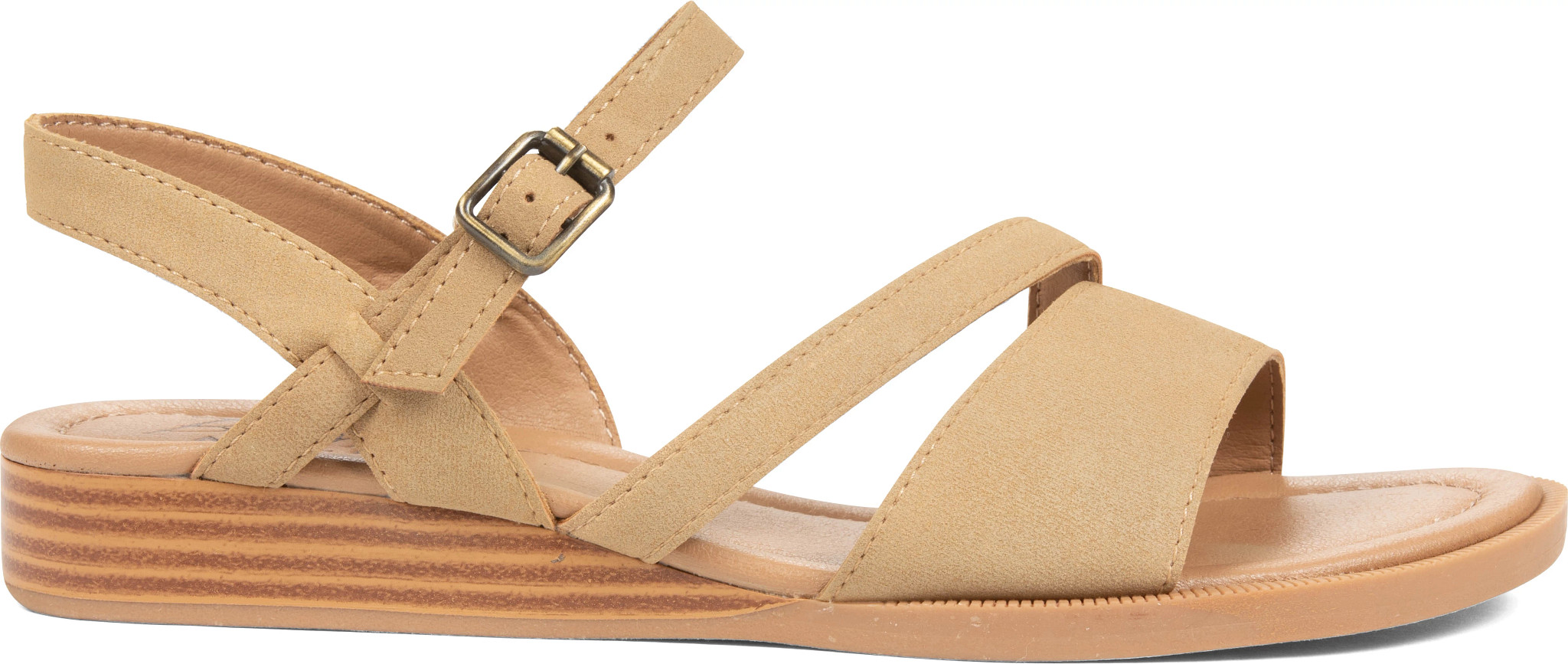 Women's Blowfish Malibu Arrow Sling Taupe shown in Taupe (Tan)