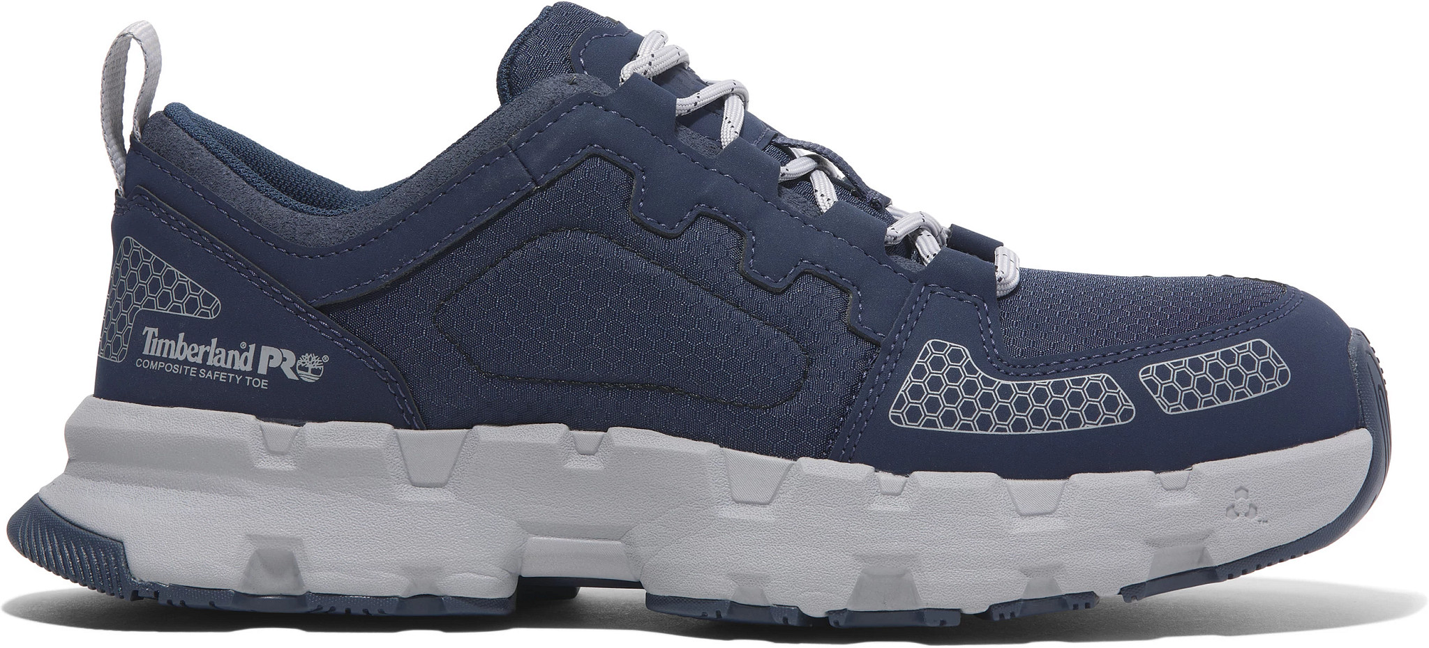 Men's Timberland Pro Eh Composite Toe Powertrain Ev Athletic shown in Blue (Blue)