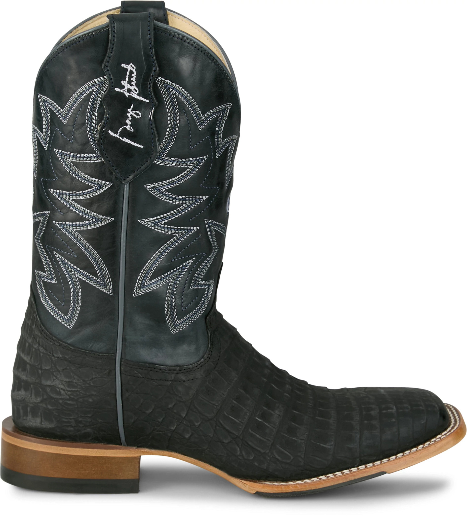 black wedding dresses sleeves STETSON Men's Black Harness Moto Boots main image 1