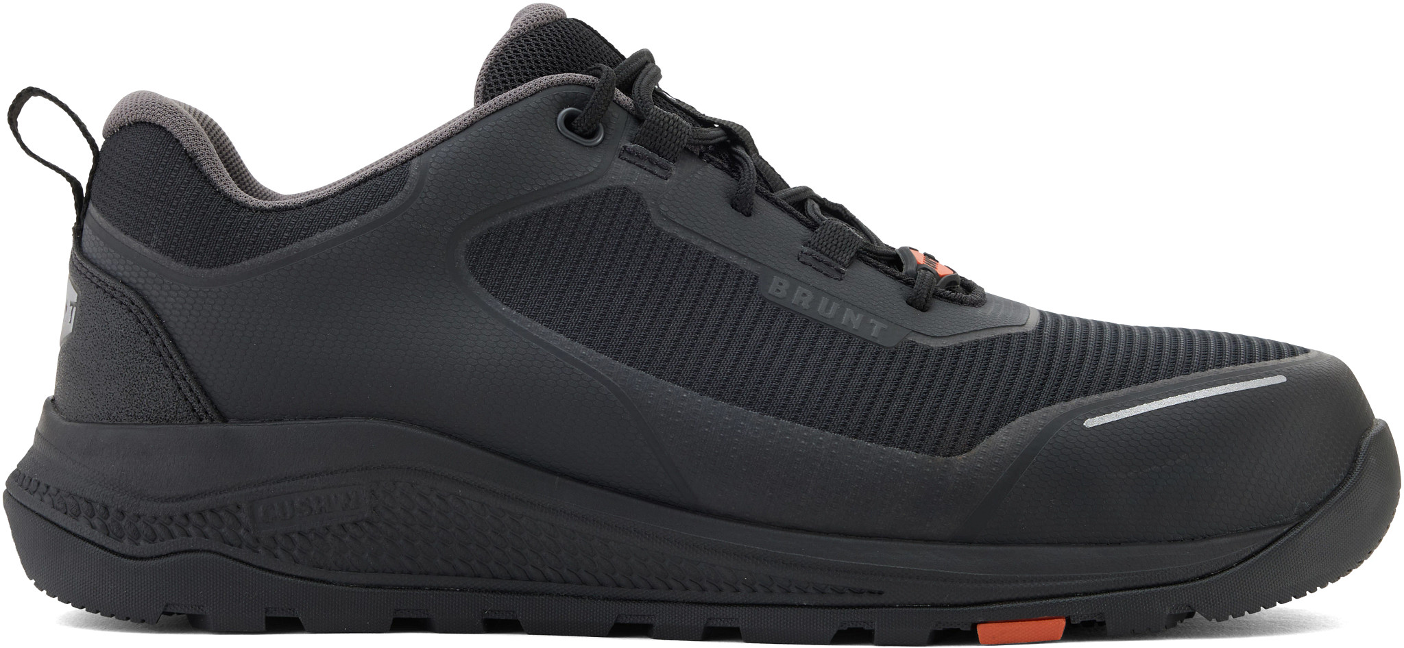 Men's Brunt Workwear Composite Toe Rivas shown in Black (Black)