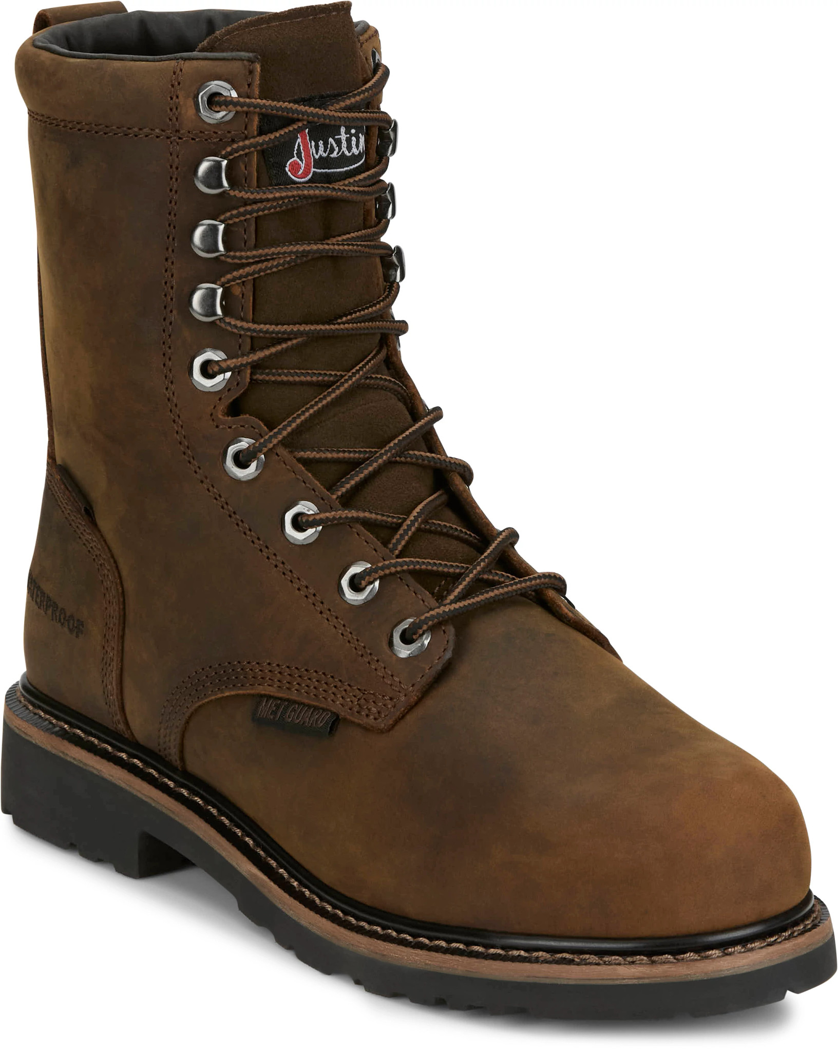 Lace up steel toe hotsell