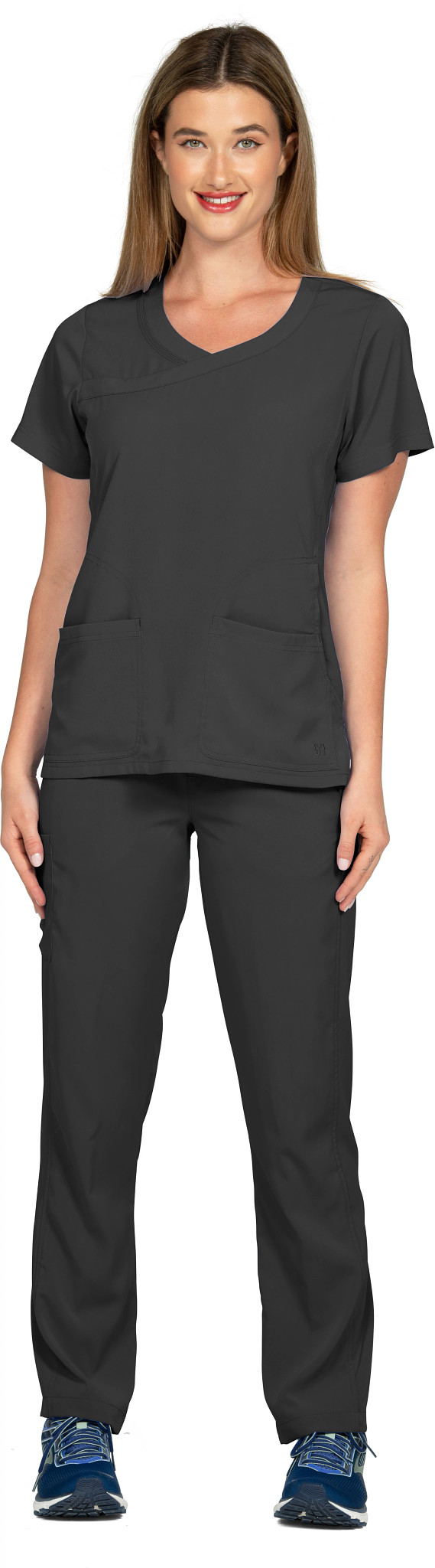 Women's Willow Brook Shelby Y Neck shown on model 
