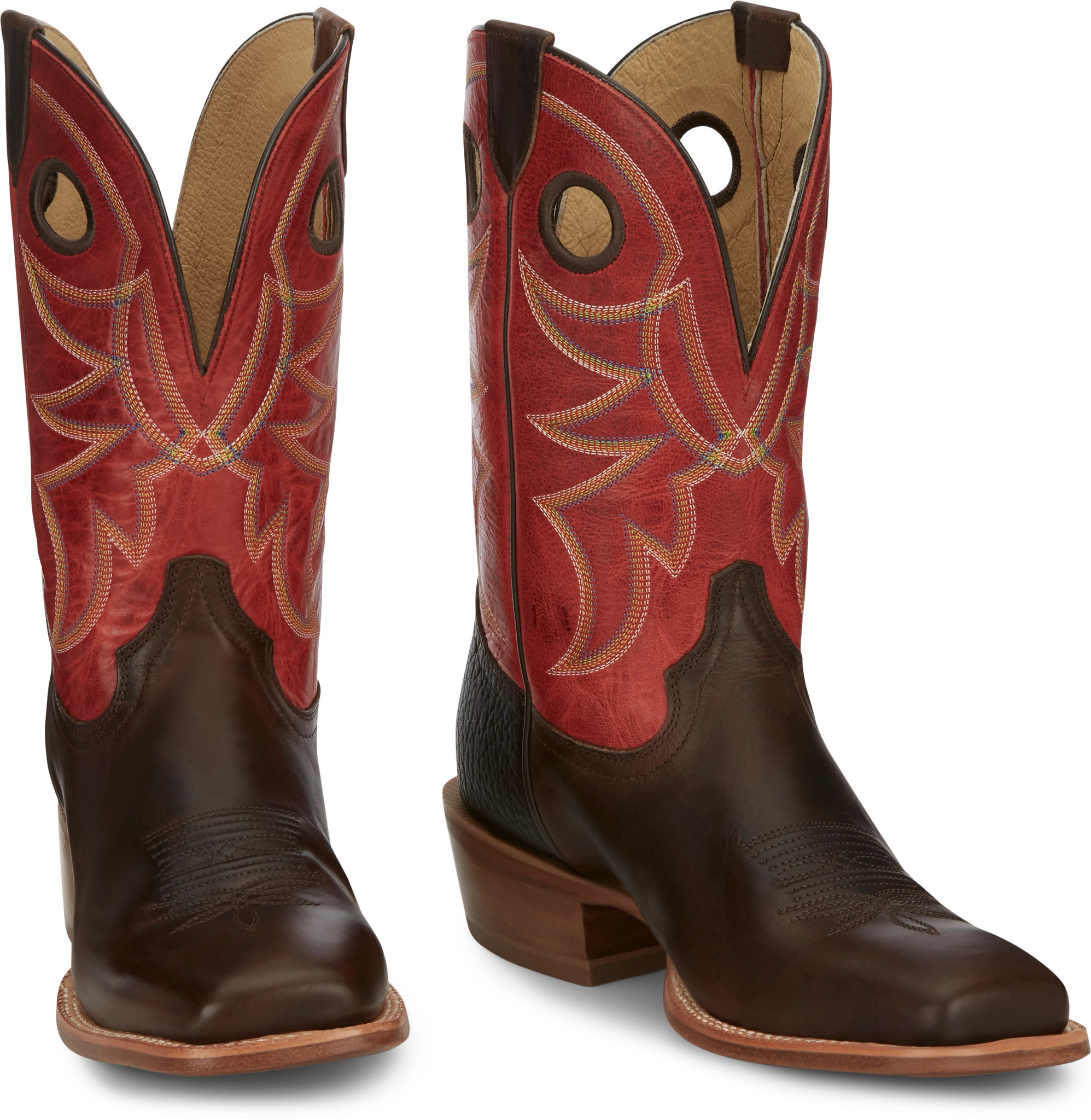 Tony lama men's hot sale pitstop stockman western boots