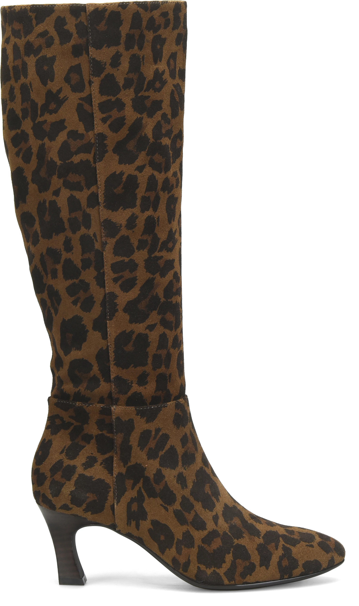 Sonya shown in Brown Suede (Animal Print)