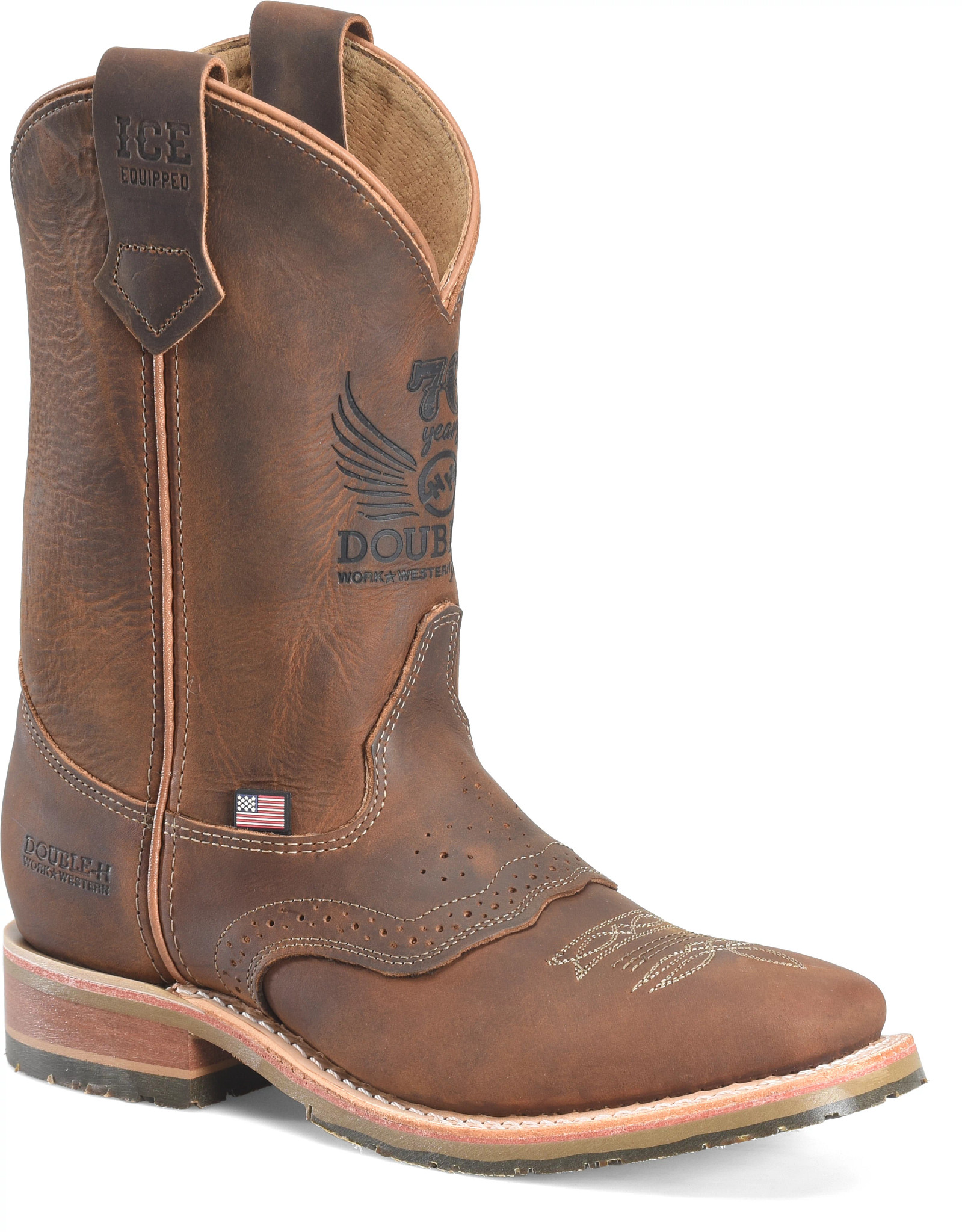 70th Anniversary Roper Double-H Boots