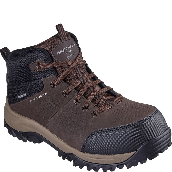 Skechers Work Relment Erett Waterproof Composite Toe Hiker Super