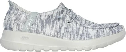 Women's Skechers Slip-Ins Gowalk Joy Halen shown in Light Grey Multi (Grey)