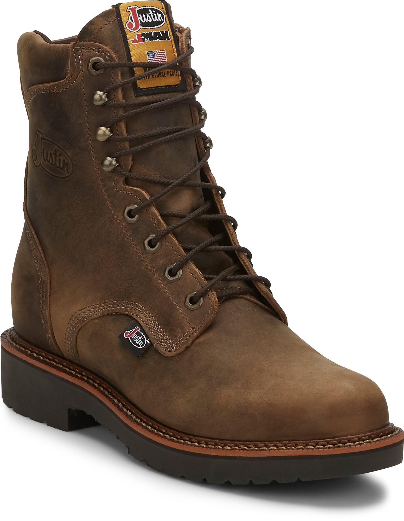 Justin boots 2025 lace up