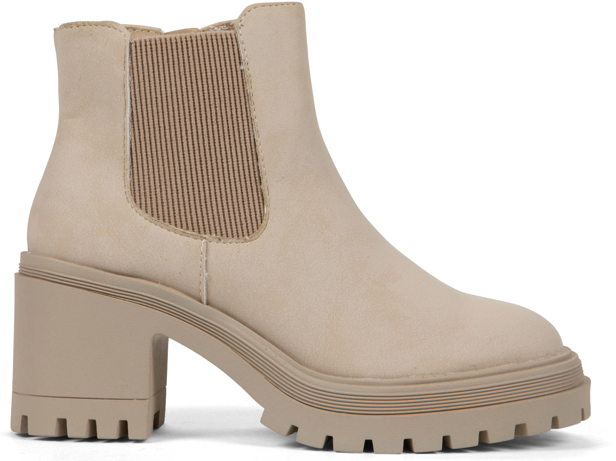 Women's Jellypop Fiona Chelsea Boot shown in Bone (Tan)