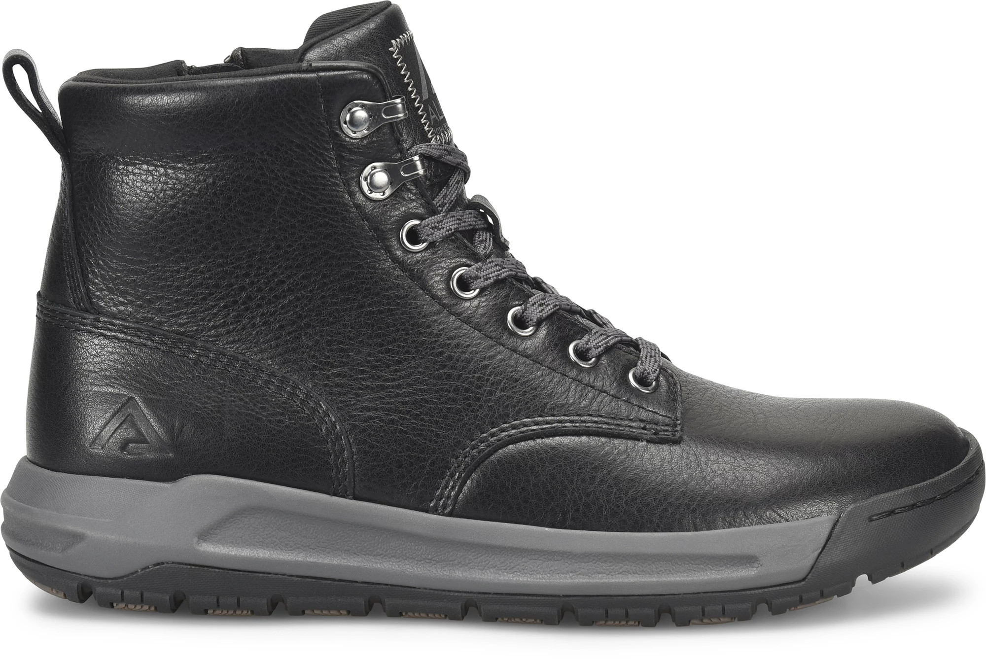 Eddy Waterproof Leather Boots se muestra en la Black (Negro)