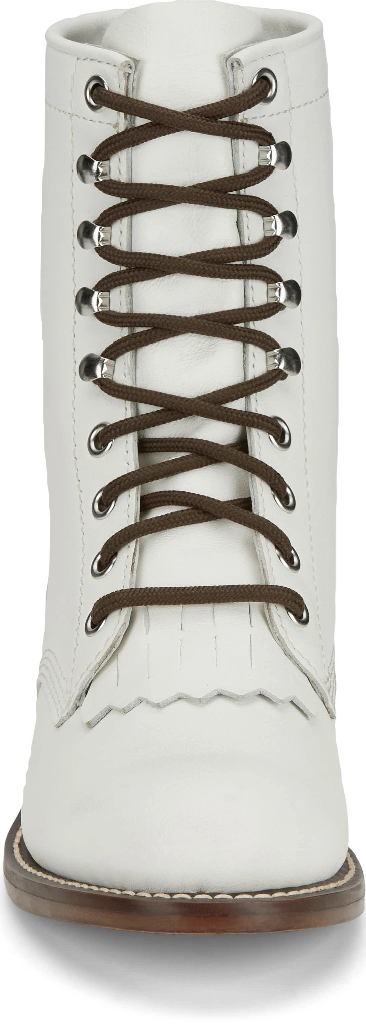 【INCHANT ME】Matte Middle Lace-Up Walker Boots Justin Women's McKean Lace-Up Boots - Round Toe | Sheplers