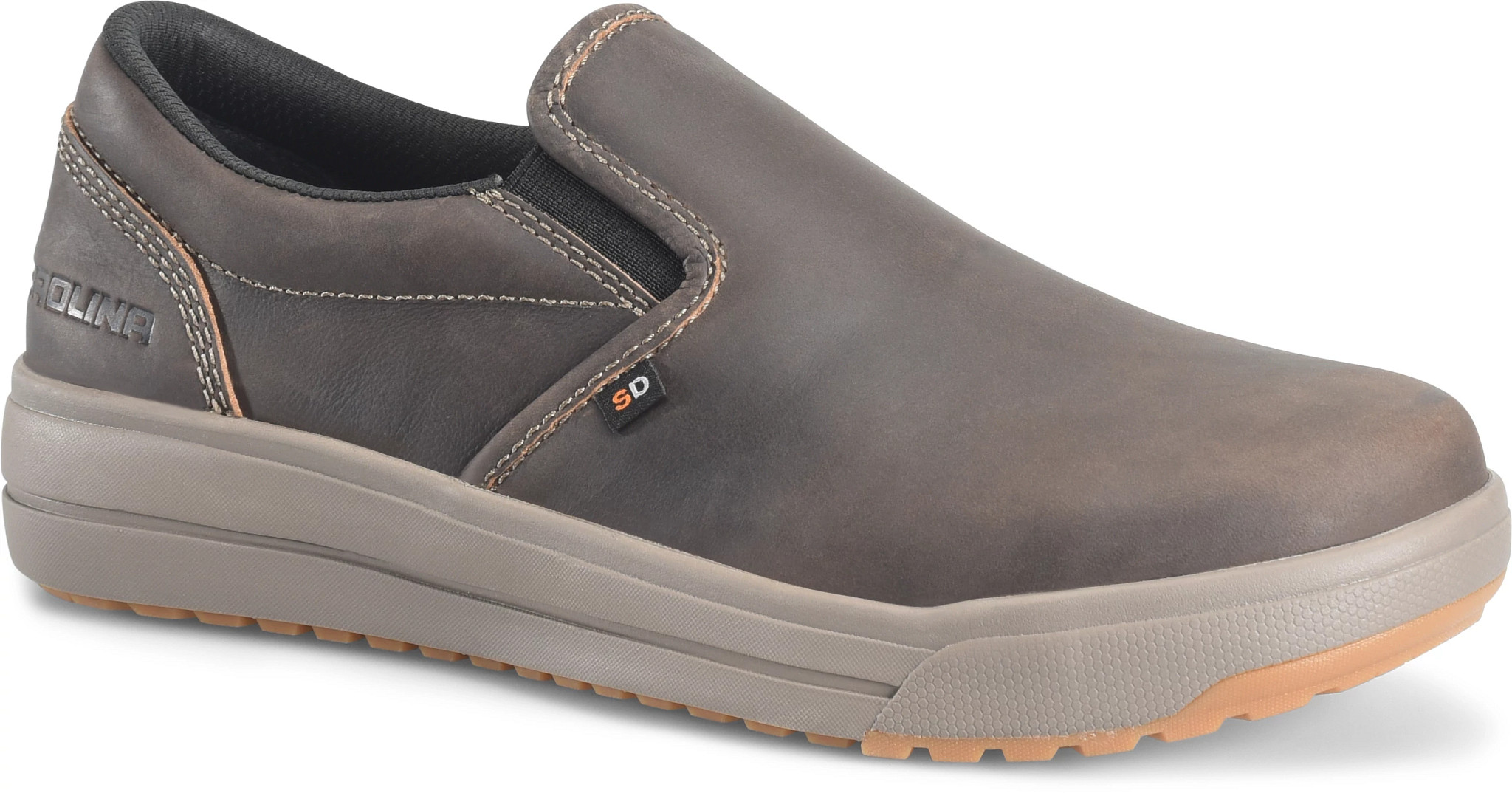 Slabline Slip-On Comp Toe shown in Charcoal (Grey)